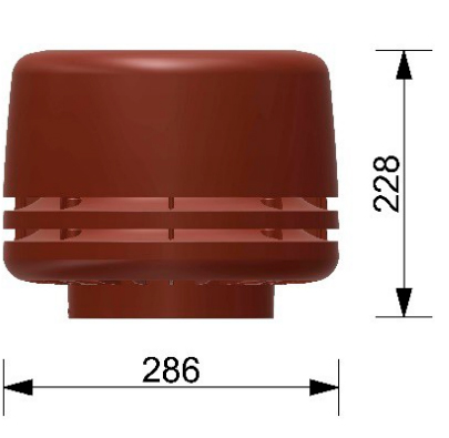 Döcke PREMIUM Выход канализационный ИЗЛ-110/500/ Колпак