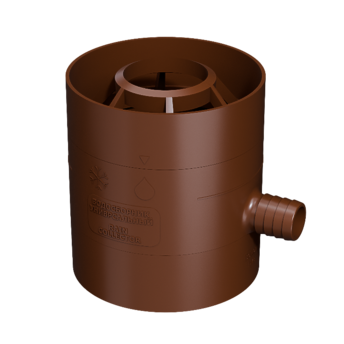 Водосборник универсальный Docke Престиж Каштан, (RAL 8017)