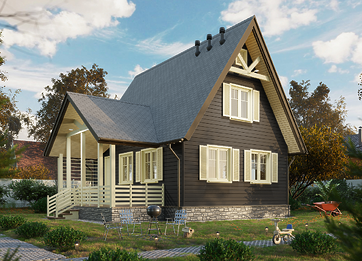 Сайдинг Premium, Брус, графит - 2