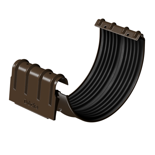 Соединитель желобов Stal Standard, коричневый - 1